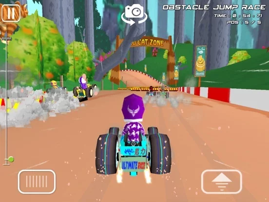 Изображение игры: Mini Formula Racing: Formula Racing Game For Kids