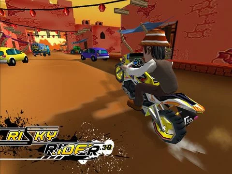 Изображение игры: Risky Rider 3D (Motor Bike Racing Game / Games)