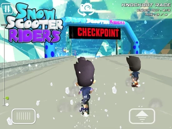 Изображение игры: Scooter Bike Stunt Race
