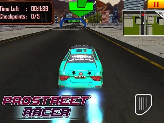 Изображение игры: Pro Street Racer - Free Racing Game