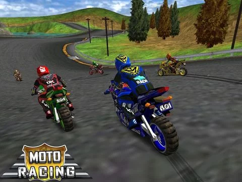 Изображение игры: Moto Racing ( 3D Bike Race Games )