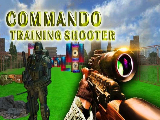 Изображение игры: Elite Commando Training Sniper Shooter: free game