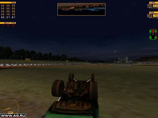 Изображение игры: Dirt Track Racing