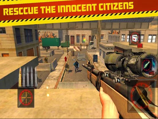 Изображение игры: Modern Swat Sniper Shooting 3d