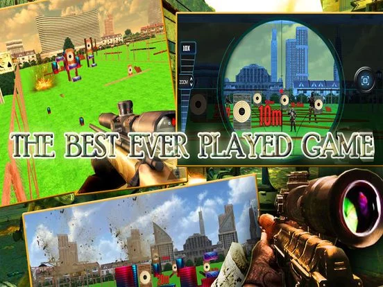 Изображение игры: Elite Commando Training Sniper Shooter: free game