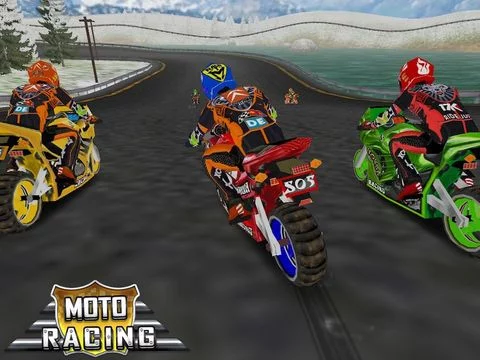 Изображение игры: Moto Racing ( 3D Bike Race Games )