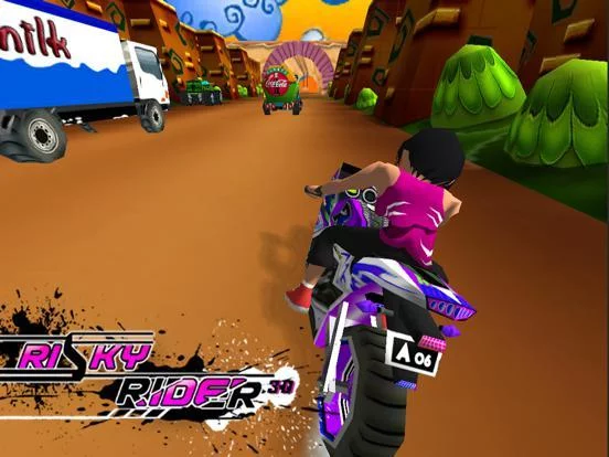 Изображение игры: Risky Rider 3D - Motocross Dirt Bike Racing Game
