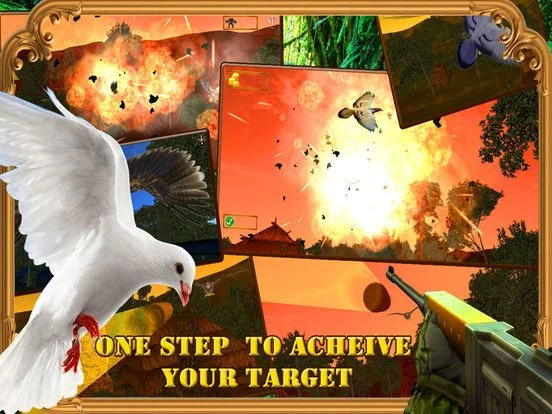 Изображение игры: Jungle bird hunter 3d - free shooting game
