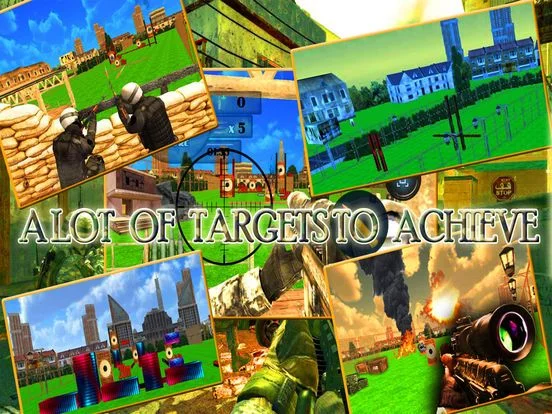 Изображение игры: Elite Commando Training Sniper Shooter: free game
