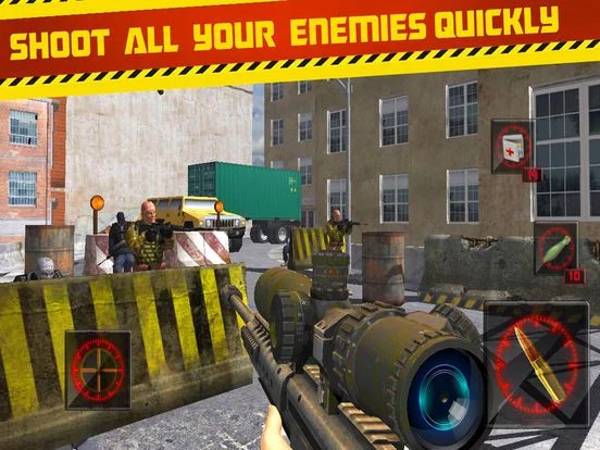 Изображение игры: Modern Swat Sniper Shooting 3d