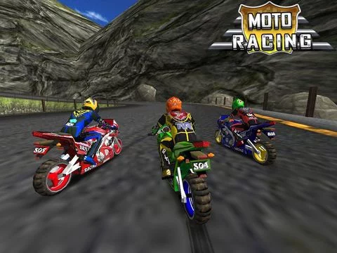 Изображение игры: Moto Racing ( 3D Bike Race Games )