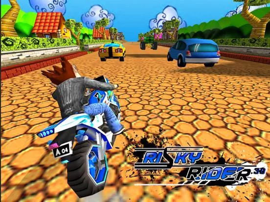 Изображение игры: Risky Rider 3D - Motocross Dirt Bike Racing Game