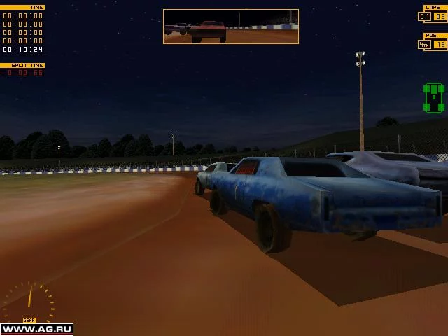 Изображение игры: Dirt Track Racing