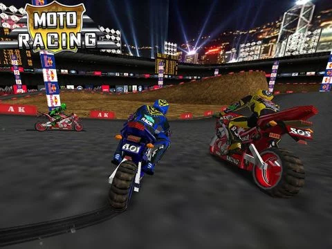 Изображение игры: Moto Racing ( 3D Bike Race Games )