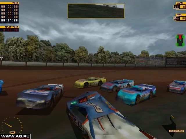 Изображение игры: Dirt Track Racing