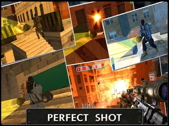 Изображение игры: Modern Sniper Shooter 3d 2017