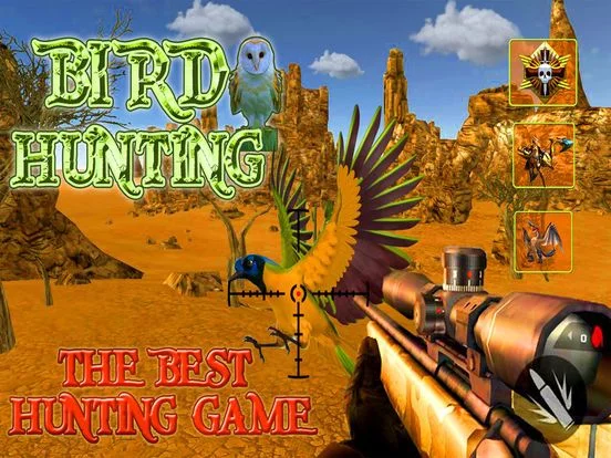 Изображение игры: Wild Bird Hunter :Hunting Shooting Simulation free