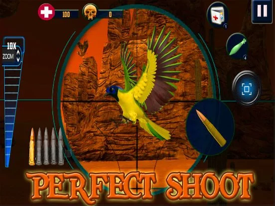 Изображение игры: Wild Bird Hunter :Hunting Shooting Simulation free