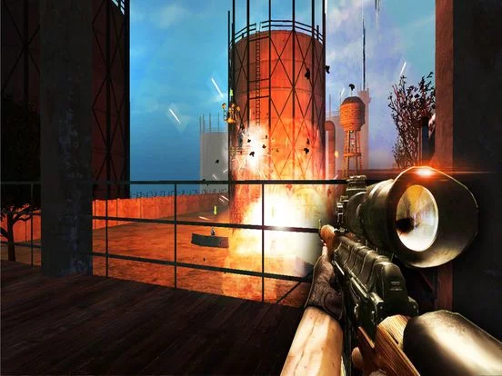 Изображение игры: Frontline Counter Combat Soldier: Shooting game