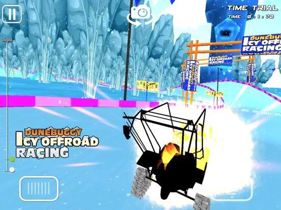 Изображение игры: DuneBuggy Ice Offroad Racing