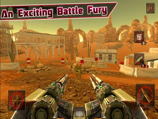 Изображение игры: Hardcore Gunner Battle Fury shooter 3d