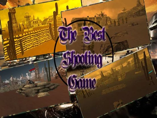 Изображение игры: desert sniper shooting - shoot to kill for free
