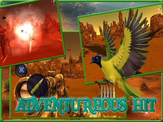 Изображение игры: Wild Bird Hunter :Hunting Shooting Simulation free