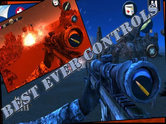 Изображение игры: desert sniper shooter 3d - real shooting experince: full free game