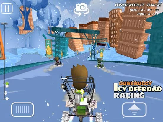 Изображение игры: DuneBuggy Ice Offroad Racing