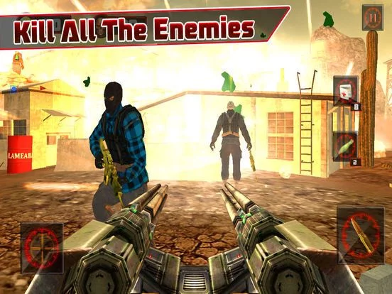 Изображение игры: Hardcore Gunner Battle Fury shooter 3d