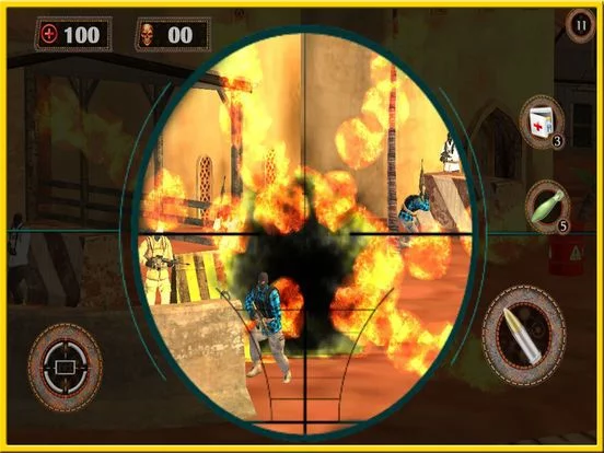 Изображение игры: Desert Sniper Strike 3d: Ruthless war missions