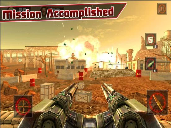 Изображение игры: Hardcore Gunner Battle Fury shooter 3d