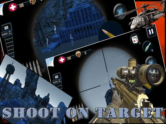 Изображение игры: desert sniper shooter 3d - real shooting experince: full free game