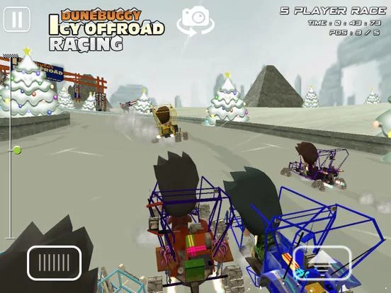 Изображение игры: DuneBuggy Ice Offroad Racing
