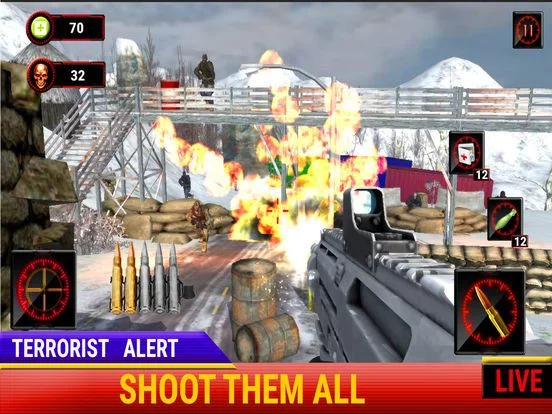 Изображение игры: Army Shooter War Battle