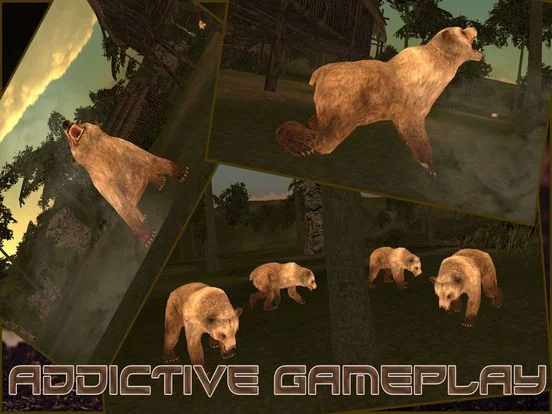 Изображение игры: Wild Bear Hunter 2016: Jungle Beast Hunting Simulation 3d: full fun free game