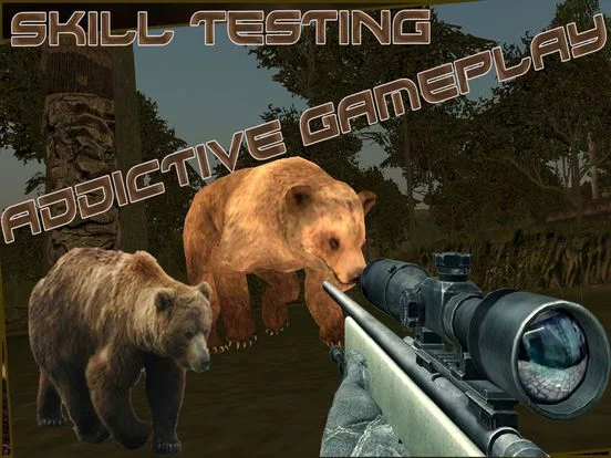 Изображение игры: Wild Bear Hunter 2016: Jungle Beast Hunting Simulation 3d: full fun free game