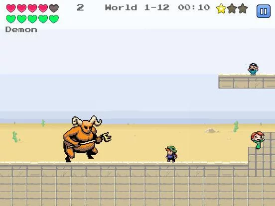 Изображение игры: Jump Kid Retro