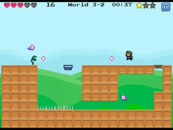 Изображение игры: Jump Kid Retro