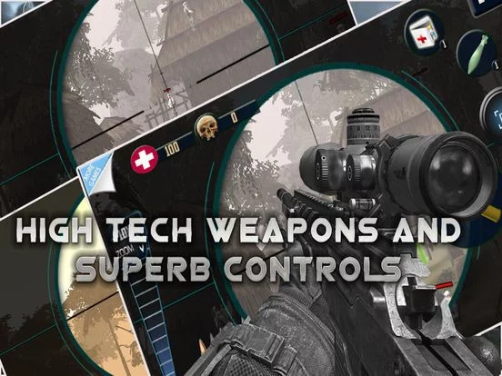 Изображение игры: Action Sniper Shooting - counter shooter game