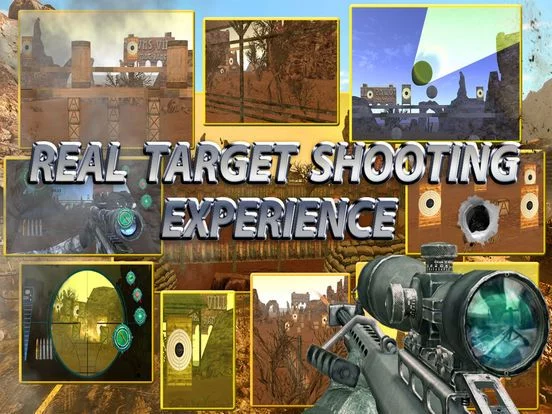 Изображение игры: Desert Range Shooting WorldCup: sniper shooter