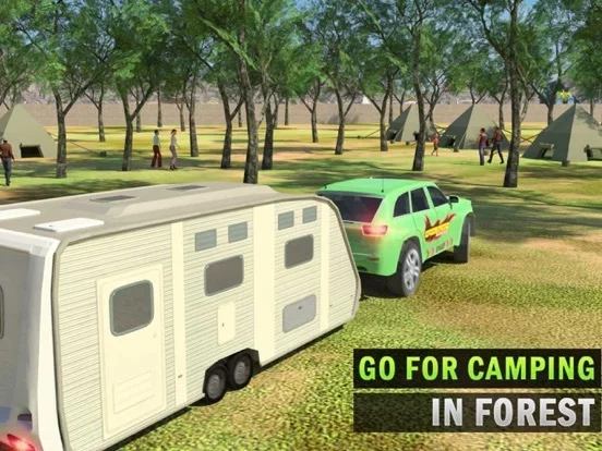 Изображение игры: Camping Truck Simulator: Expert Car Driving Test