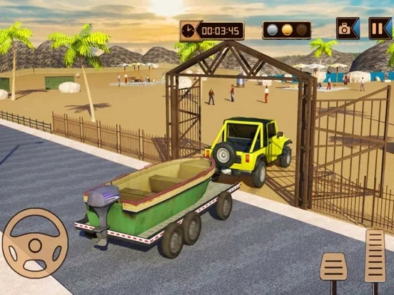 Изображение игры: Camping Truck Simulator: Expert Car Driving Test