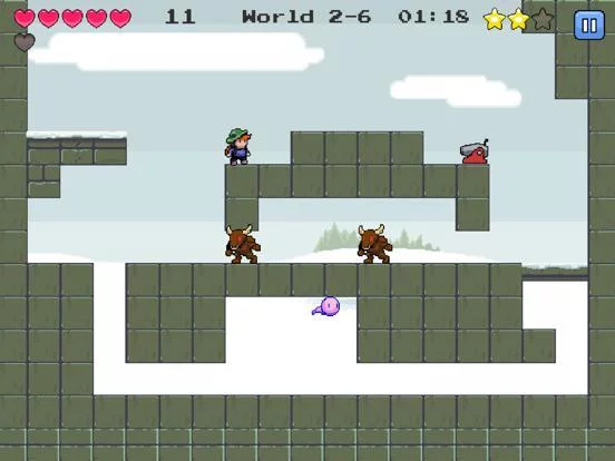 Изображение игры: Jump Kid Retro