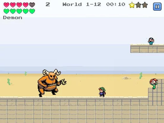 Изображение игры: Jump Kid Retro