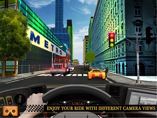 Изображение игры: VR Taxi Driver Simulator