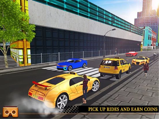 Изображение игры: VR Taxi Driver Simulator