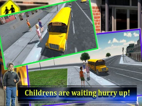 Изображение игры: School Bus Driver 3D 2016