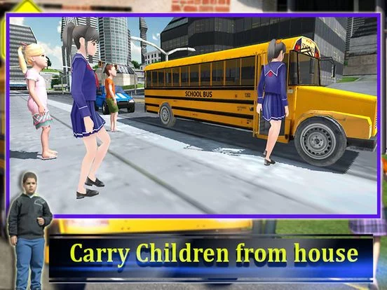 Изображение игры: School Bus Driver 3D 2016
