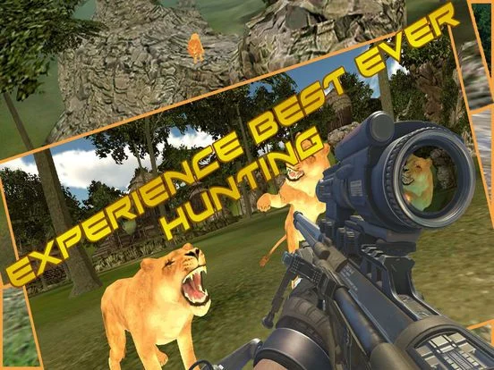 Изображение игры: Wild Lion Hunter 2016 - Jungle King Hunting Simulation 3d: Full fun free game
